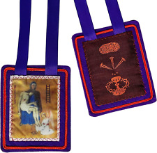 Scapulars Catholic,Purple Scapular of Benediction and Protection, 53 Centimeters picture