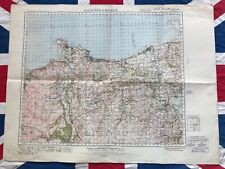 Vintage WW2 Llandudno Denbigh Wales Map 1940 Linen Backed OS Sheet 48 picture