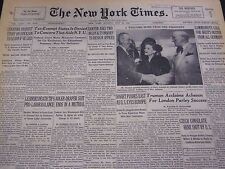 1950 MAY 28 NEW YORK TIMES - LESINSKI DEATH TIPS PRO LABOR BALANCE - NT 4575 picture