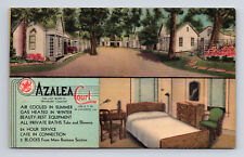 Azalea Court Cottage Cabins Motel Lafayette Louisiana LA Postcard picture