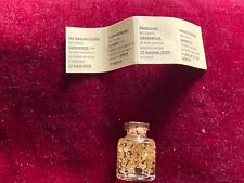 RARE LOT VINTAGE LAMINATED GOLD 22 k : STUNNING and SPECIAL glass bottle  picture