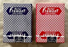 Rare Vintage Bee “Hotel Fremont & Casino Playing Cards” ~ New & Factory Sealed picture