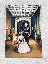 H. R. H. The Queen and the Duke of Edinburgh - Charles Skilton's Postcards -PC32 picture