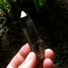 23g 66mm Amazing Ghost Quartz Natural Mystical Cutted & Marked By Nature Forces picture
