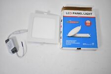 Recessed LED Panel Light 9W Super Bright Square White 85-265V 5-5/8
