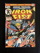 Marvel Premiere #15 - 1st Iron Fist WITH MVS - Marvel Comics 1974 picture