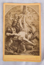 Albumin Cabinet Card, c1879, Rubin's Painting in St Peters, Cologne, Germany picture