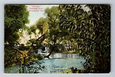 Whitewater, WI-Wisconsin, The Old Swimming Hole Antique, Vintage Postcard picture
