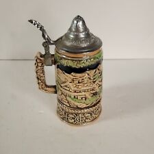 Vintage Toyo German Style Lidded Musical Ceramic Beer Stein In Good Condition  picture