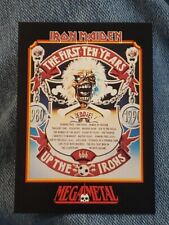 1991 Impel Mega Metal- Iron Maiden- First Ten Years Card #37 Album Cover Card  picture