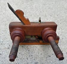 Antique J. Kellogg Screw Arm Plow Plane Woodworking Greaves Cutter A.A. Byard picture