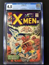 X-Men #15 CGC 4.5 Off W / White Pages Vintage Old Silver Age Marvel Comics 1965 picture