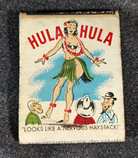 Vintage Matchcover: Hula GirlMount View Service Station McMinnville , Tennessee picture