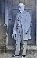 1912 Vintage Illustration General Robert E Lee in 1865 picture