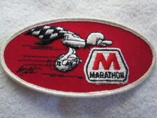 Vintage Marathon Oil Company Cloth Patch picture