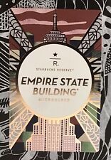 Starbucks Reserve EMPIRE STATE BUILDING ENGLISH Taster Card NEW YORK CITY ~ NYC picture