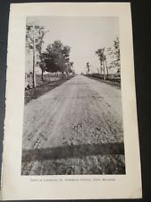 1915 photo plate ◇ new macadim road town Lawrence New York st lawrence county  picture