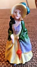 Colonial Lady Figurine Vintage Porcelain  Hollywood Icon Scarlett Movie Magic  picture