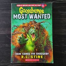 R. L. STINE Signed Goosebumps Most Wanted Here Comes the Shaggedy Book #1 picture