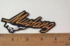 Ford Mustang Patch  Iron-On Embroidered Patch picture