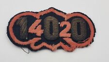 WWII US Army 100th Chemical Mortar Bn. HQ Co. Italian Made SSI Patch Rare picture