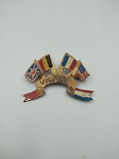 Vintage Collectable French Victoire WW2 Metal Pin picture