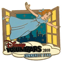 Cast Exclusive Peter Pan's WENDY Disney 2010 Voluntears Community Fund LR Pin picture
