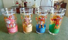 1978 Marvelous Magical Burger King Promo Glass Set Complete picture