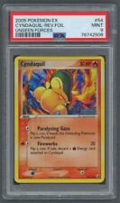 Pokemon Card - PSA 9 Cyndaquil 54/115 - Ex Unseen Forces Reverse Holo MINT PSA9 picture