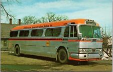 c1960s Massachusetts Bus Postcard 
