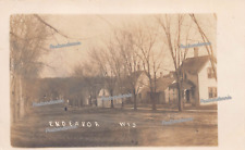 RPPC Endeavor WI Wisconsin Main Street Early 1900s Photo Vtg Postcard C33 picture