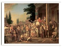 GEORGE CALEB BINGHAM, American, 1811-1879 The County Election, 1831/52 picture