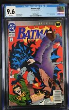 BATMAN #492 CGC 9.6, 1993, NEWSSTAND EDITION, BANE APPEARANCE picture