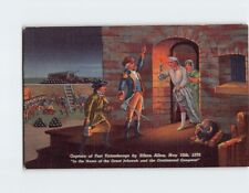 Postcard Capture of Fort Ticonderoga By E. Allen, Fort Ticonderoga, New York picture