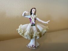 A Beautiful  Dresden Porcelain  Lace Ballerina , Germany picture