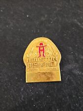 Vintage HOUSTON Livestock Show & Rodeo Yout Education Guest Badge/Pin (19) picture