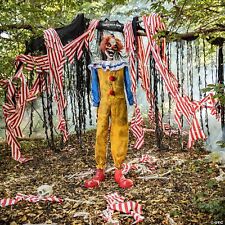 Animated Twitching Clown Halloween Decoration picture