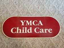 YMCA Child Care Sign Metal 9