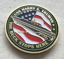 US NAVY USS HARRY S. TRUMAN CVN-75 Challenge Coin  picture
