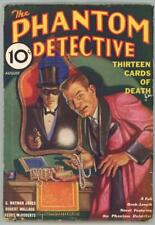 Phantom Detective Aug 1933 G Wayman Jones - Pulp picture