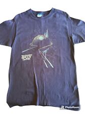 1982 Walt Disney World Epcot Center Vintage T-Shirt Medium Spaceship Earth Navy picture