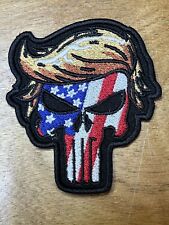 Trump Punisher Custom Original Embroidered Patch picture