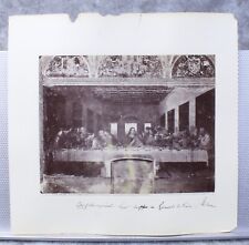 Antique Albumen Photograph Leonardo Da Vinci Last Supper and Palace Heidelberg picture