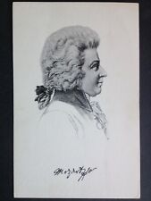 cpa LITHO PRINT Portrait of the German Composer Wolfgang Amadeus MOZART picture