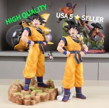AMAZING 11inch Dragon Ball Goku Standing Statue Collection Gift - BRAND NEW picture