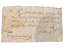 Revolutionary War signed COA Oliver Ellsworth US Constitution picture