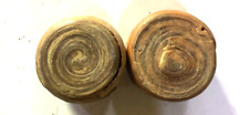 2 Vintage rawhide soft blow hammer inserts picture