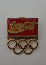 USA Olympic Coca-Cola Pin 1996 Atlanta Games Goldtone, Enameled picture