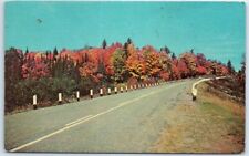 Postcard - A Typical Fall Scene Along the Chapleau Highway, Ontario, Canada picture