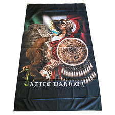 Aztec Warrior SPECAIL EDITION 3ftx5ft flag banner LIMITED EDITION Mexico new picture